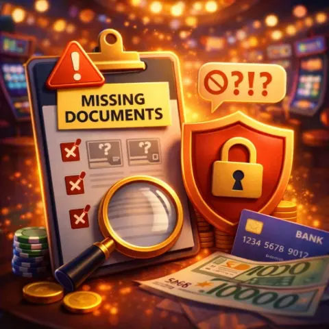 Esempio di missing item list per verifica documentale