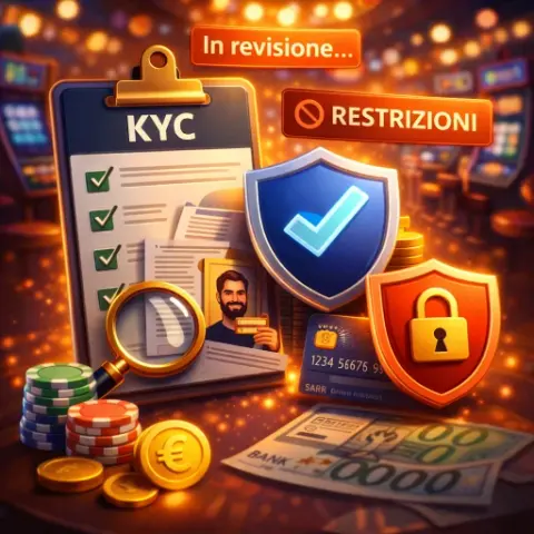 Stati di verifica nell’account Winnita